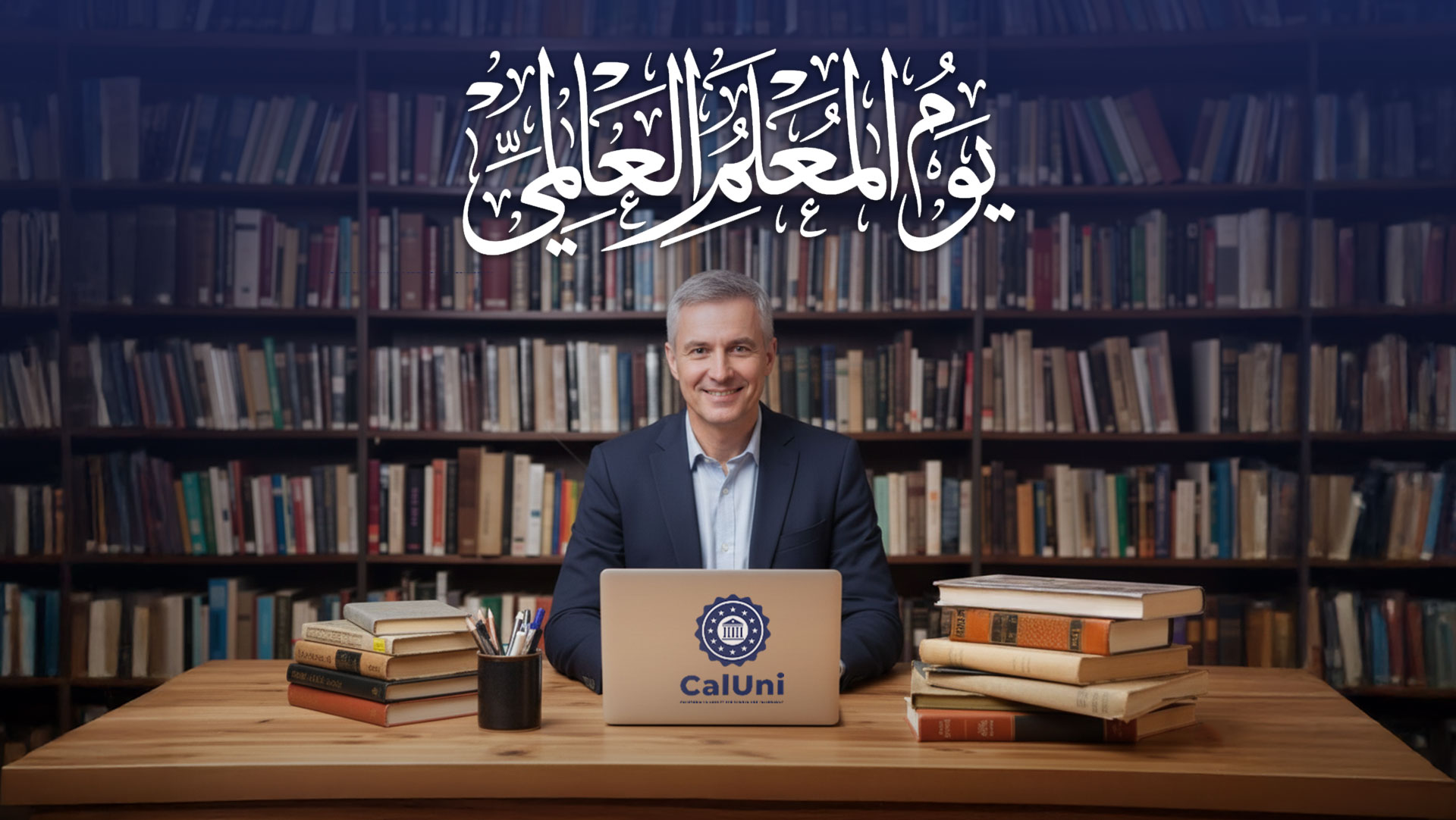 بمناسبة اليوم العالمي للمعلمين تتقدّم جامعة كاليفورنيا (CalUni) بأسمى آيات الشكر والعرفان إلى جميع المعلمين والمعلمات حول العالم.